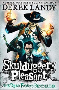 Book cover for skullduggery pleasant 